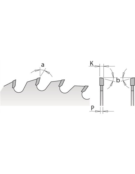 Lames circulaires pour coupes transversales, pour scies portatives