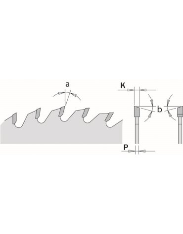 Lame circolari per tagli trasversali, per seghe portatili della gamma CMT ECO di CMT