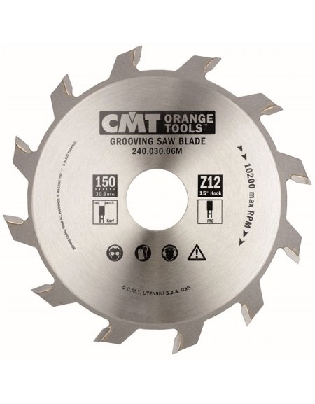 Lame per scanalature circolari industriali in JUNK di CMT