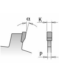 Lame per scanalature circolari industriali in JUNK di CMT