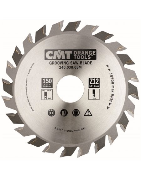 Lame per scanalature circolari industriali in JUNK di CMT
