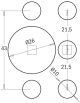 CMT333-03 - Ersatz- und Zuberhörteile für Beschlagbohrsystem