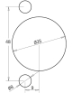 CMT333- 03 - Pièces de rechange et accessoires pour système universel pour perçage des charnières