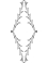 3D Router Carver system - Cabinet door & panel carvings - Ref. CMTRCS-304 - Dimensions 415x170