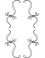 3D Router Carver system - Cabinet door & panel carvings - Ref. CMTRCS-305 - Dimensions 365x210