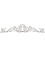 3D Router Carver system - Panel and rail carvings - Ref. CMTRCS-406 - Dimensions 550x110