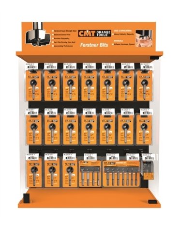 Espositori per punte Forstner, portautensili e frese in espositori di CMT