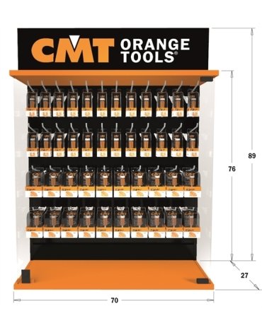 Espositori per punte Forstner, portautensili e frese in espositori di CMT