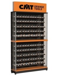 Espositori di frese, portautensili e punte da trapano con insegna luminosa 220V in Espositori di CMT