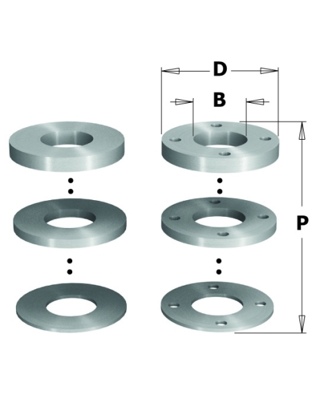 695.998 - Distanzringe und Sets