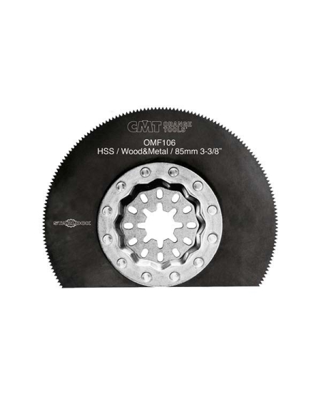 85 mm Riff-Radialsägeblatt für Holz & Metall