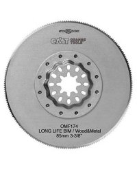 85mm Lame circulaire segmentée pour le métal et le bois. Longue vie