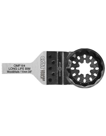 Lama da taglio a tuffo e a filo a lunga durata da 10 mm per legno con chiodi incorporati. in Lame oscillanti STARLOCK - Legno e 