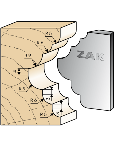 Series 531 Base moulding
