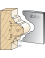 Series 531 Base moulding - Ref. ZAK531030 - 