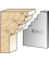 Series 531 Base moulding - Ref. ZAK531038 - 