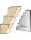 Series 531 Base moulding - Ref. ZAK531505 - 