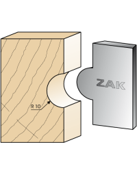 Serie 531 1/2 Round in Ferri per PO ZAK® (H. 50) di ZAK