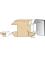 Series 531 Wooden window of 48, 7x9 Chamfer - Ref. ZAK531181 - 