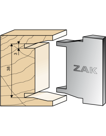 Serie 531 Accessori per finestre in ferro per PO ZAK® (H. 50) di ZAK