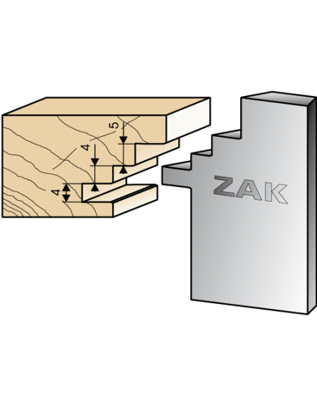 Serie 531 Accessori per finestre in ferro per PO ZAK® (H. 50) di ZAK