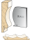 Series 531 Gothic style chisel - Ref. ZAK531202 - 