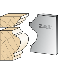 Coltelli in ferri stile Regence Serie 531 per PO ZAK® (H. 50) di ZAK