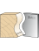 Series 531 Louis-Philippe and Empire style chisel - Ref. ZAK531550 - 