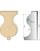 Serie 534 Handlauf - Ref. ZAK534044 - 