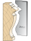 Series 534 Louis XIII style chisel - Ref. ZAK534312 - 