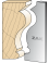Serie 534: Cuchillas de estilo Luis XV - Ref. ZAK534461 - 