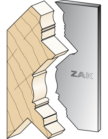 Série 534 Couteaux de style Louis XVI