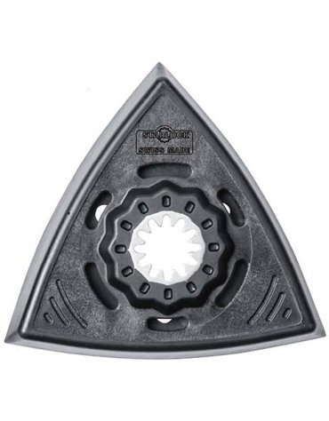 Supporto per fogli abrasivi triangolari perforati - 93 mm in lame oscillanti STARLOCK - Multi-mat di CMT