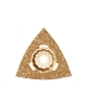 80mm Placa lijadora revestida en metal