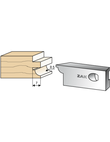Série 561 Couteaux multi : ¼ Rond - Conges Série 561 Couteaux multi : ¼ Rond - Conges