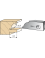 Series 561 cutters, multicut: ¼ round - depth of section - Ref. ZAK561215 - 