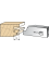 Series 561 cutters, multicut: ¼ round - depth of section - Ref. ZAK561311 - 
