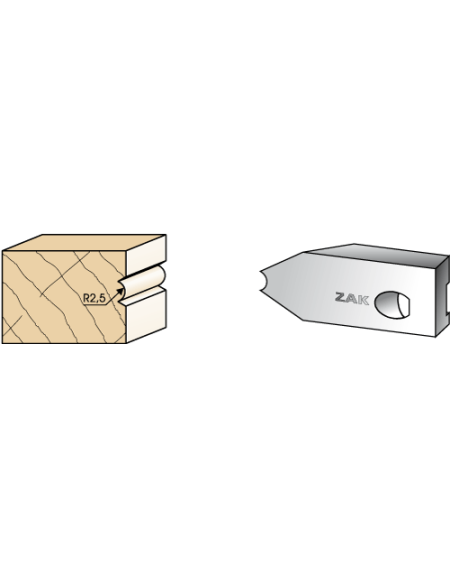 Series 561 cutters, multicut: Assembly - Grooves