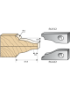 Series 561 cutters, multicut: Flat moulding