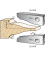 Série 561 Couteaux multi : Plate-Bande - Ref. ZAK561530 - 