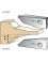 Series 561 cutters, multicut: Flat moulding - Ref. ZAK561535 - 