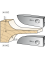 Serie 561 Mehrzweck-Messer: Abplatten - Ref. ZAK561552 - 