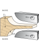 Series 561 cutters, multicut: Flat moulding