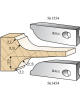 Series 561 cutters, multicut: Flat moulding