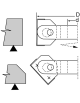 Mono-function cutter head series: Various inserts: