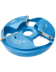 Porte-outils plate-bande multi-profils à plaquettes 3 coupes