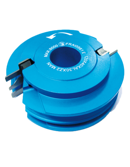 Portautensili monofunzione: gruppo multiprofilo con avanzamento da 15 mm - ZAK