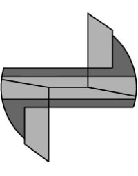 Punte per mortasatura a torsione con rompitruciolo in Punte per mortasatura di CMT