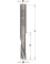 Solid Carbide Downcut Spiral Bits - Ref. CMT19866011 - L 60