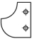 Pairs of knives for roundover and cove cutter heads - Ref. CMT69500710 - R 10